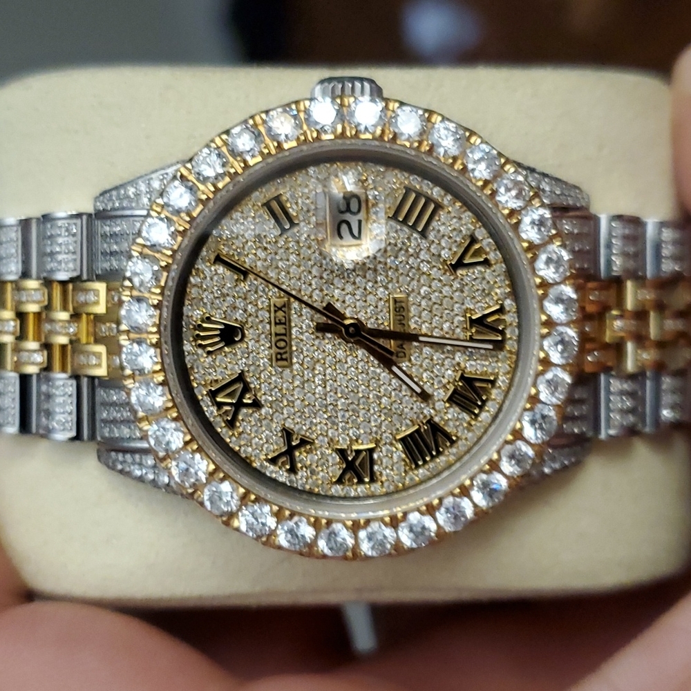 Rolex Datejust 2 Tone 18k y/g / Stainless 14cts - Picture 5 of 5
